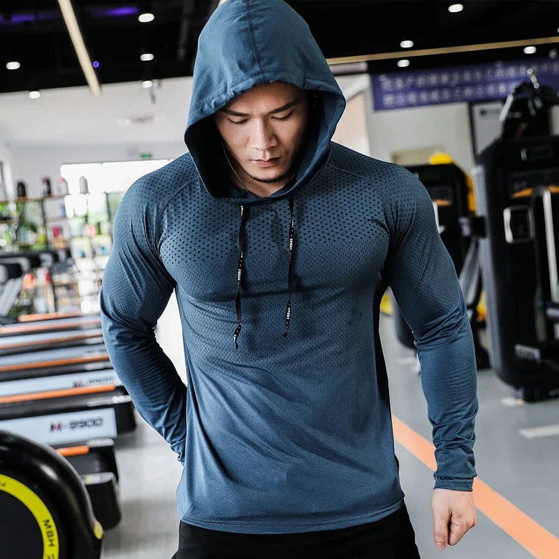 Women's Fitness Tracksuit Hooded Running Set For Outdoor Gym