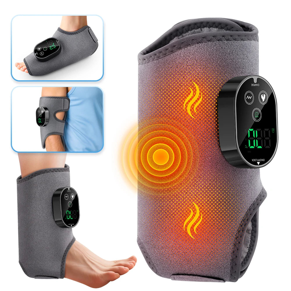 PASTSKY Electric Heating Foot Massager With Vibration and USB Rechargeable