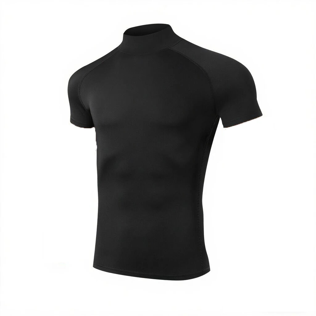 NONECN Men's Compression T Shirt Quick Dry Bodybuilding Sportswear
