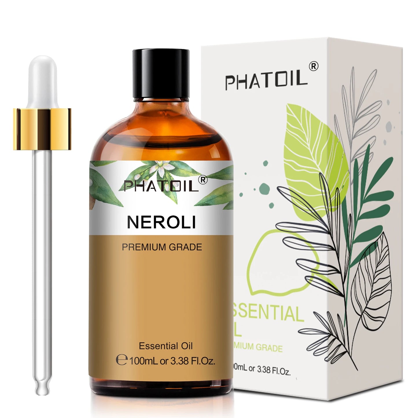 PHATOIL Essential Oils For Diffuser Lavender Jasmine Vanilla Sandalwood