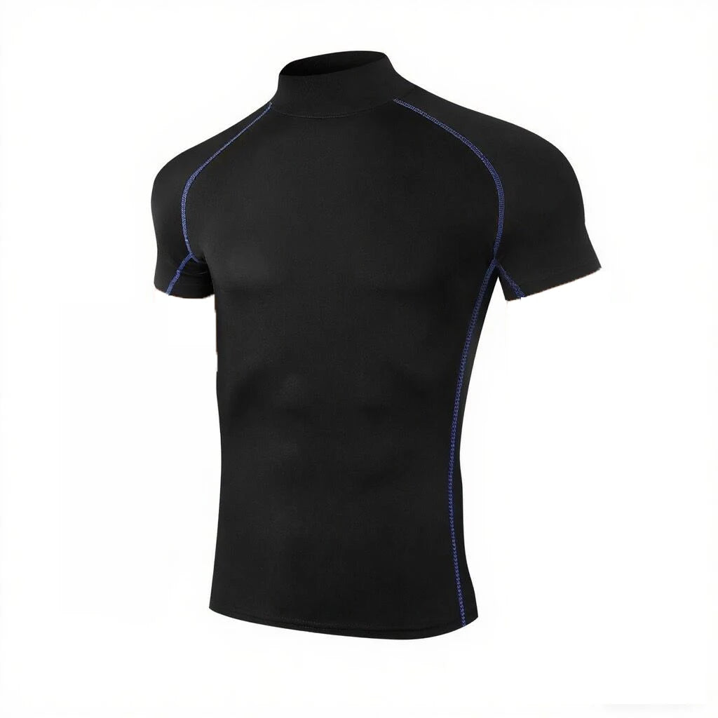 NONECN Men's Compression T Shirt Quick Dry Bodybuilding Sportswear