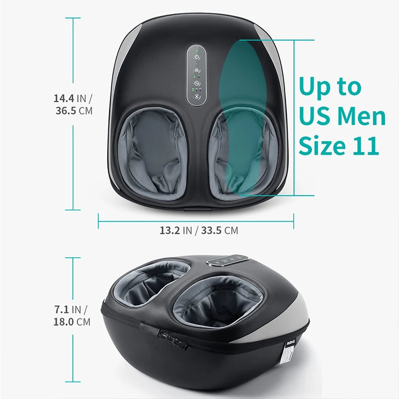 Nekteck Shiatsu Foot Massager With Heat And Air Compression