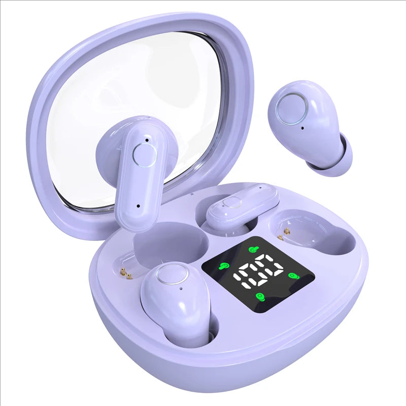 SHUKE Mini Sleep Wireless Bluetooth Earbuds With Noise Reduction