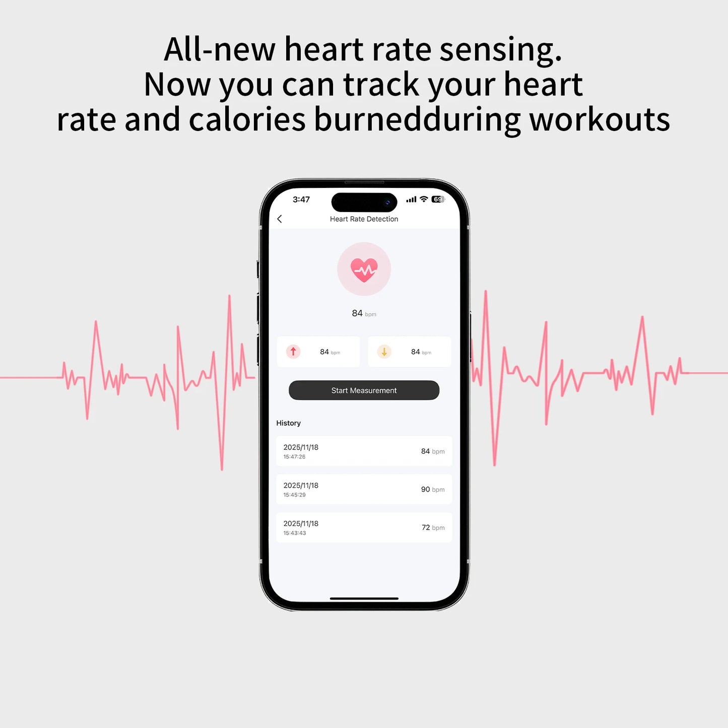 ZZLOVE PRO 3 True Wireless Earphones With Heart Rate Monitoring