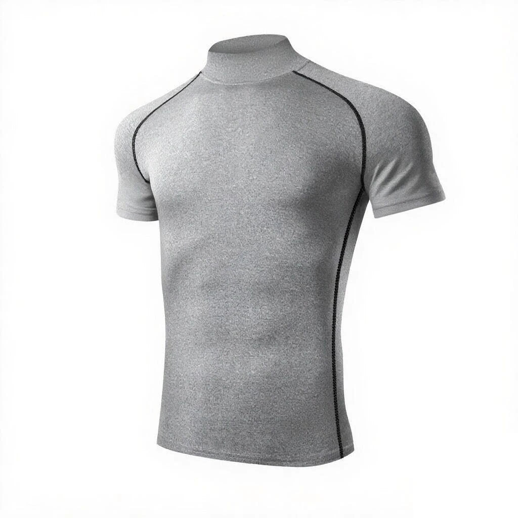 NONECN Men's Compression T Shirt Quick Dry Bodybuilding Sportswear