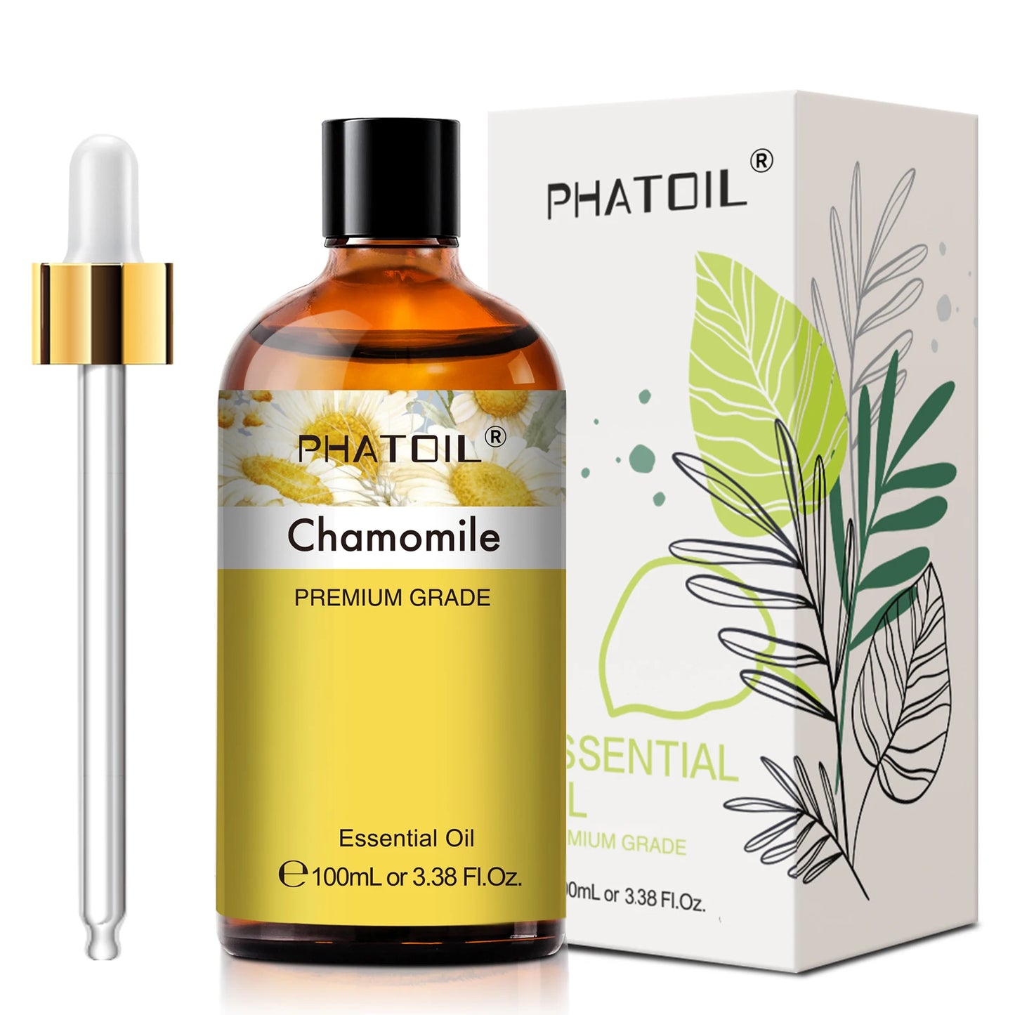 PHATOIL Essential Oils For Diffuser Lavender Jasmine Vanilla Sandalwood