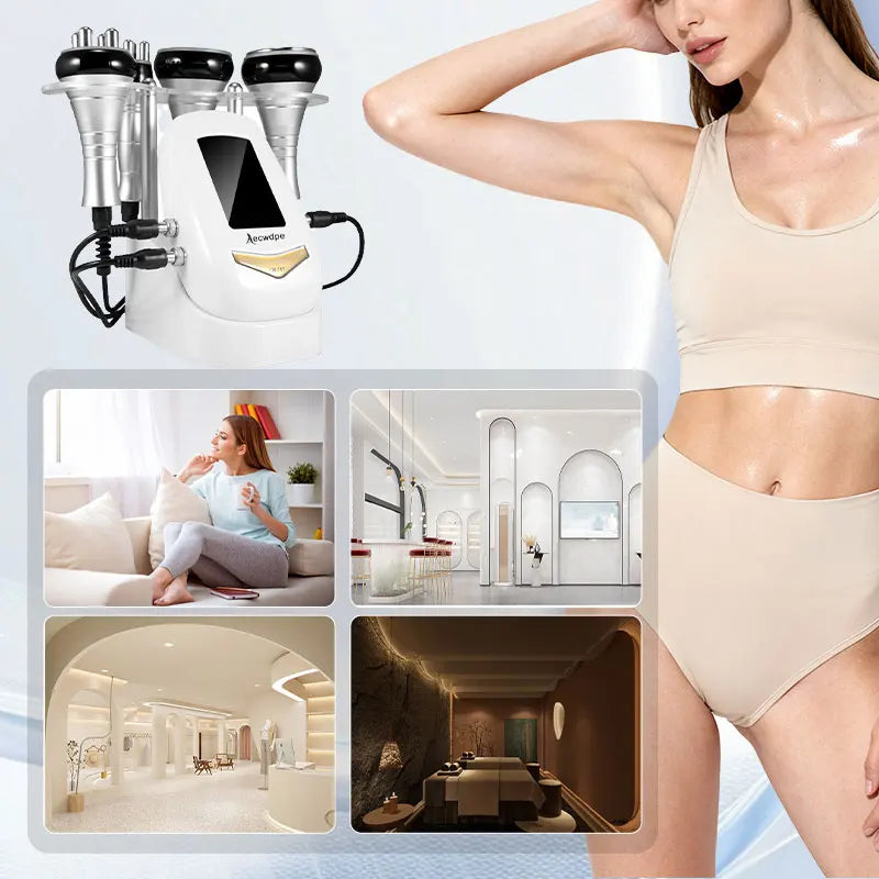 Skinterest 4In1 Ultrasonic Cavitation Slimming Machine