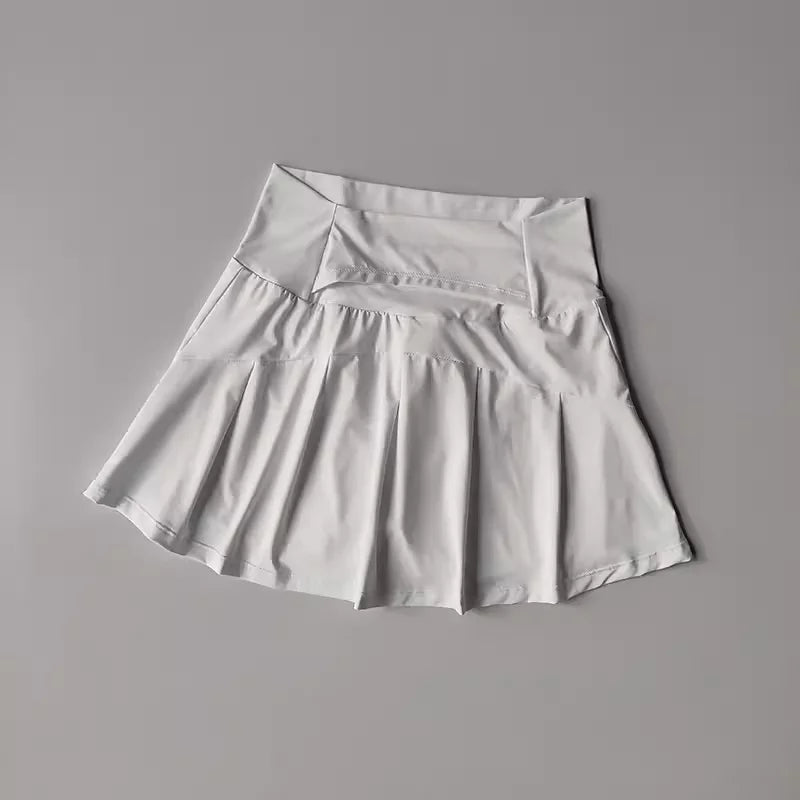 Summer High Waist Sports Skirt For Women Lined Quick Dry Tennis Golf