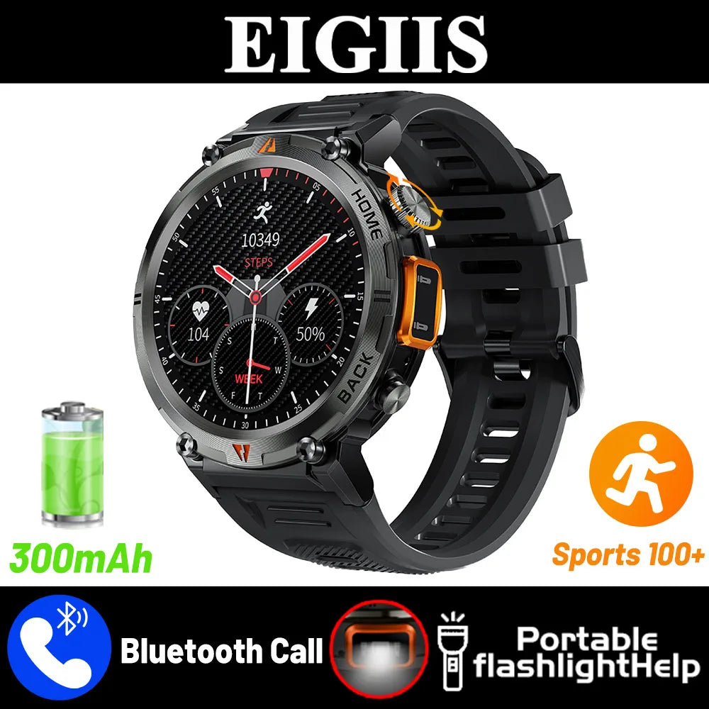 EIGIIS KE3 Smartwatch Bluetooth Call With Health Monitor