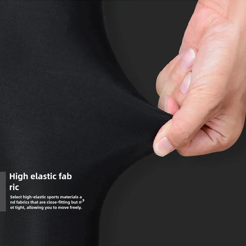 NONECN Men's Compression Pants for Running Training Fitness