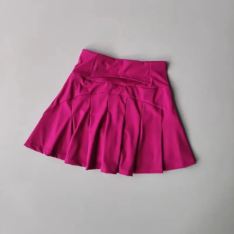 Summer High Waist Sports Skirt For Women Lined Quick Dry Tennis Golf