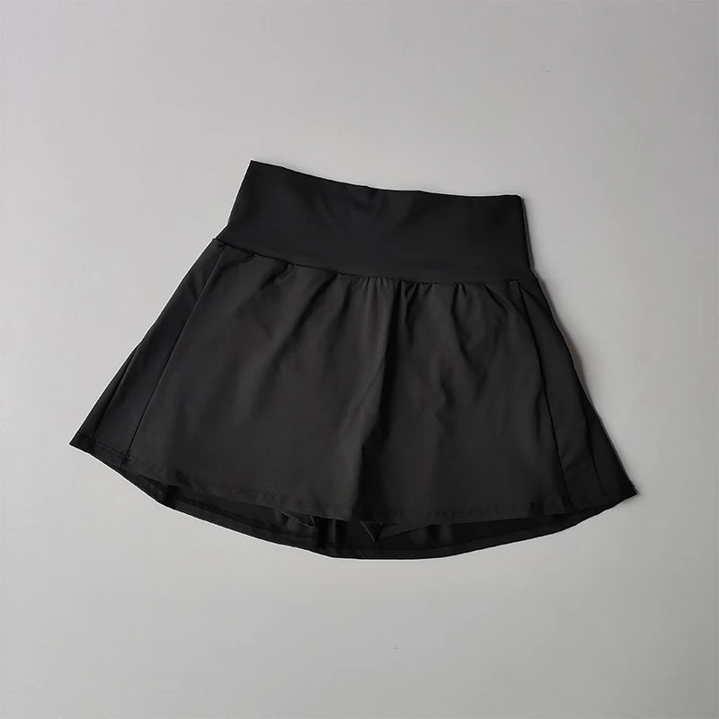Summer High Waist Sports Skirt For Women Lined Quick Dry Tennis Golf