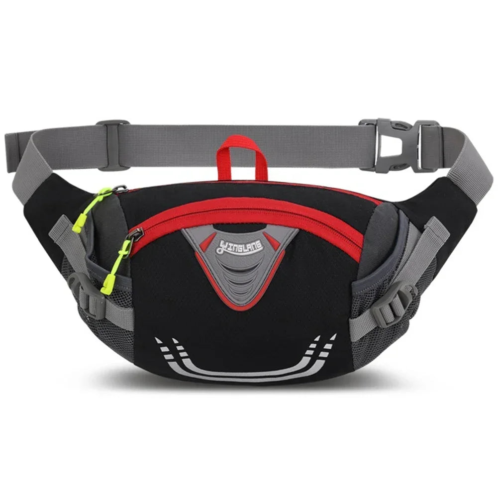 MOJOYC Nylon Running Belt Waist Pack, Lightweight Breathable Storage