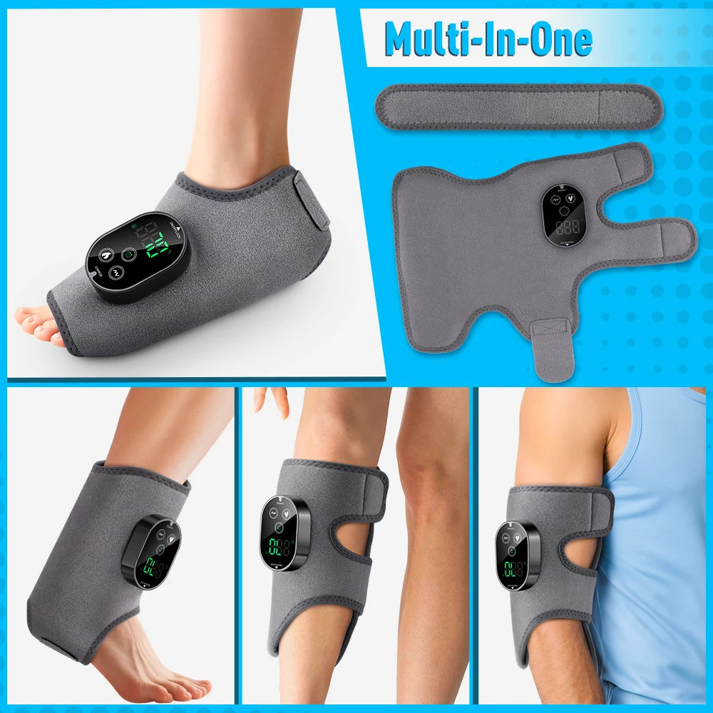 PASTSKY Electric Heating Foot Massager With Vibration and USB Rechargeable