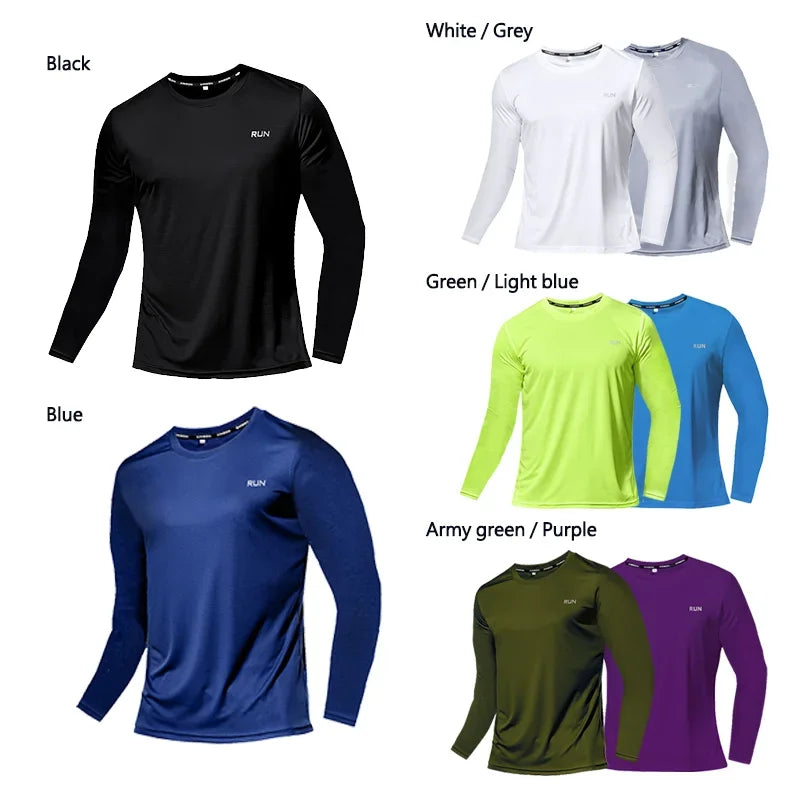 NONECN Summer Ice Silk Long Sleeve T Shirt Quick Dry