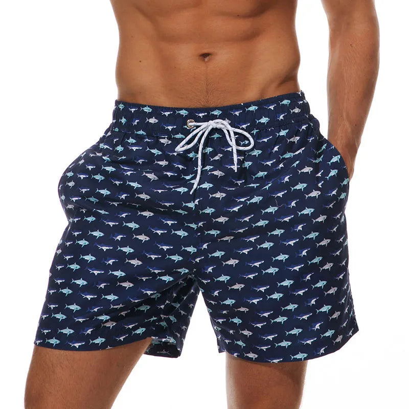 Quick Dry Summer Mens Swimwear Board Shorts For Men Beach Trunks