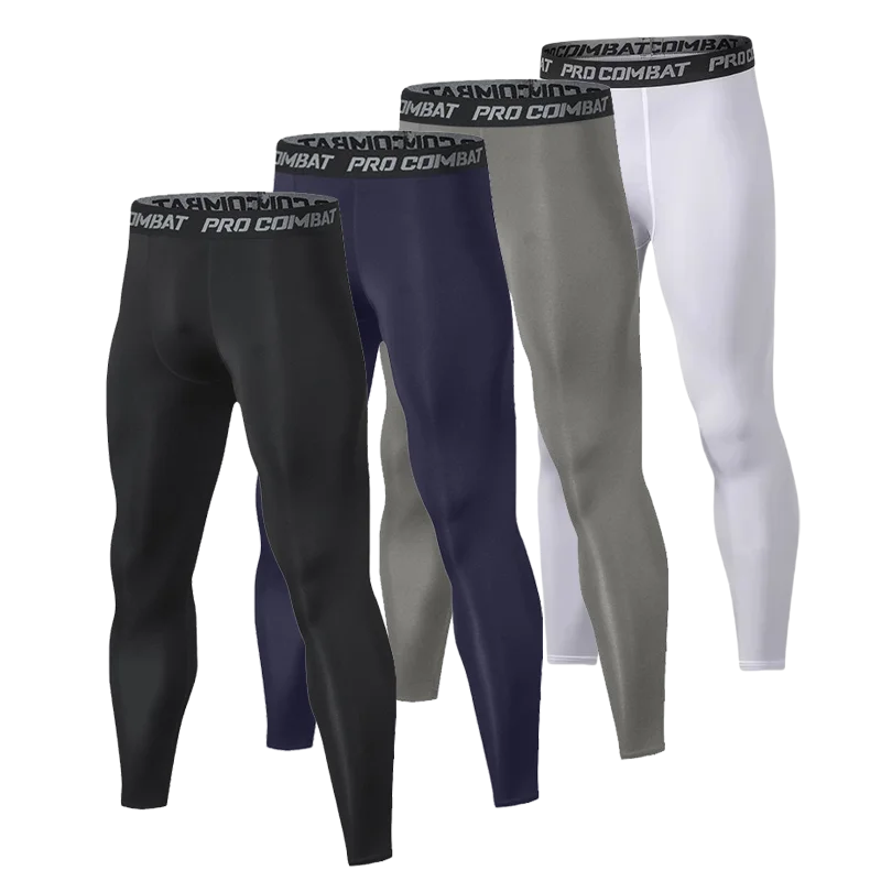 NONECN Men's Compression Pants for Running Training Fitness