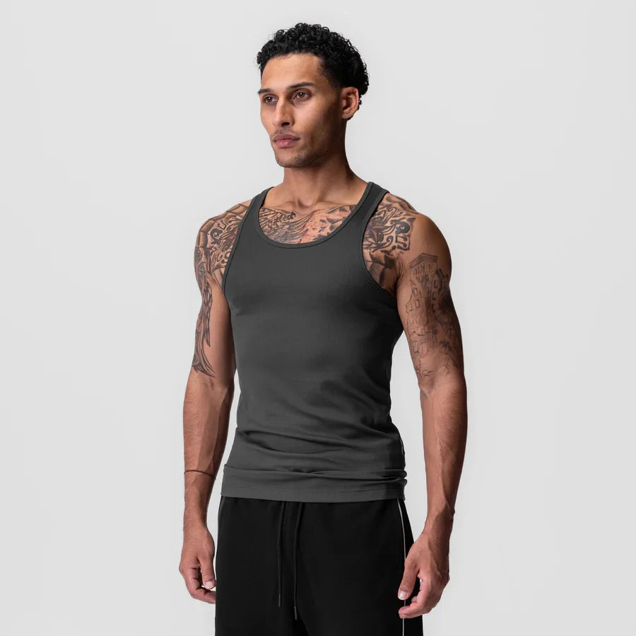 NONECN Mens Fitness Tank Top Breathable Sleeveless Running Vest