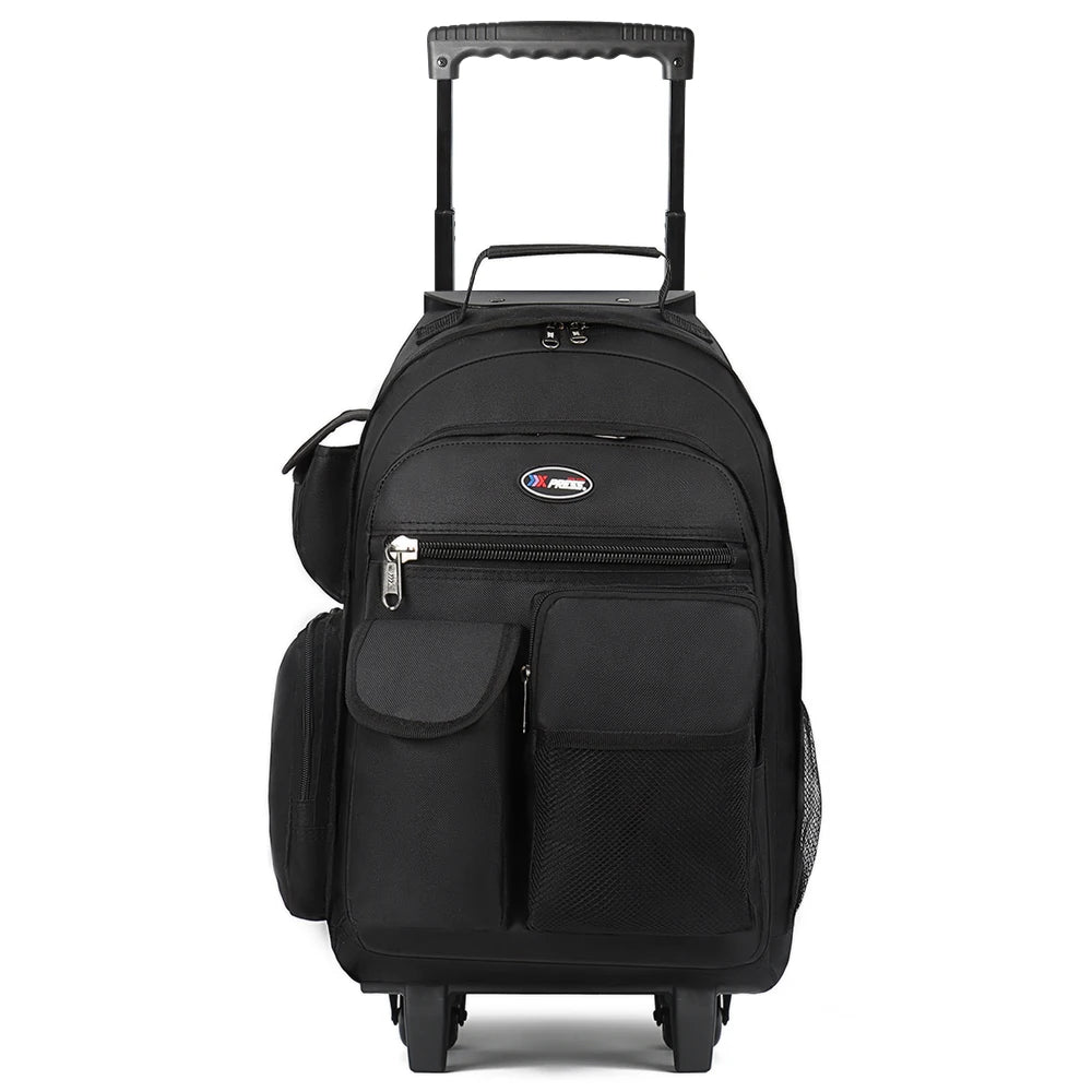 New York XPress Wheeled Travel Backpack Carry On Luggage