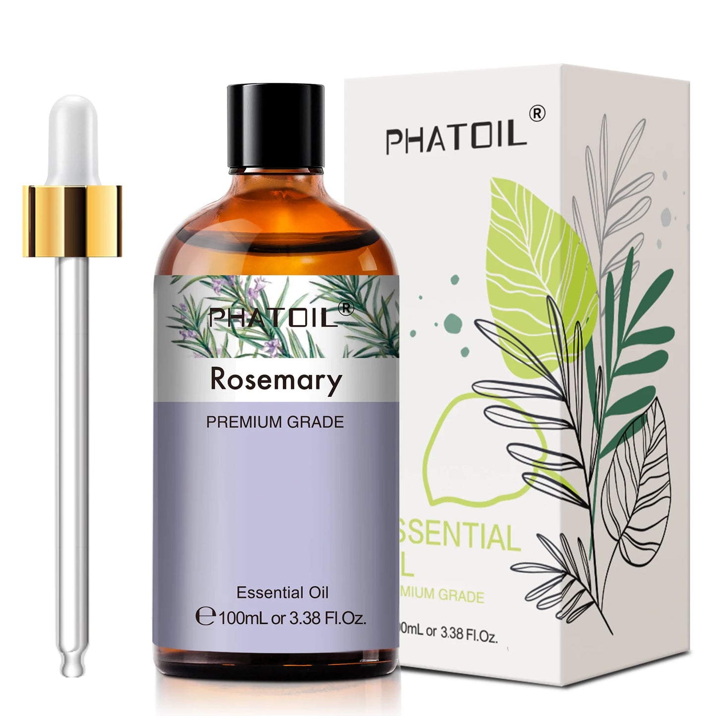 PHATOIL Essential Oils For Diffuser Lavender Jasmine Vanilla Sandalwood