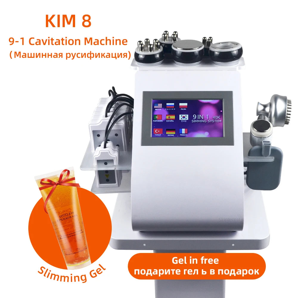 Missheart 9-In-1 40K Cavitation Ultrasonic Weight Loss Lifting Firming Massage