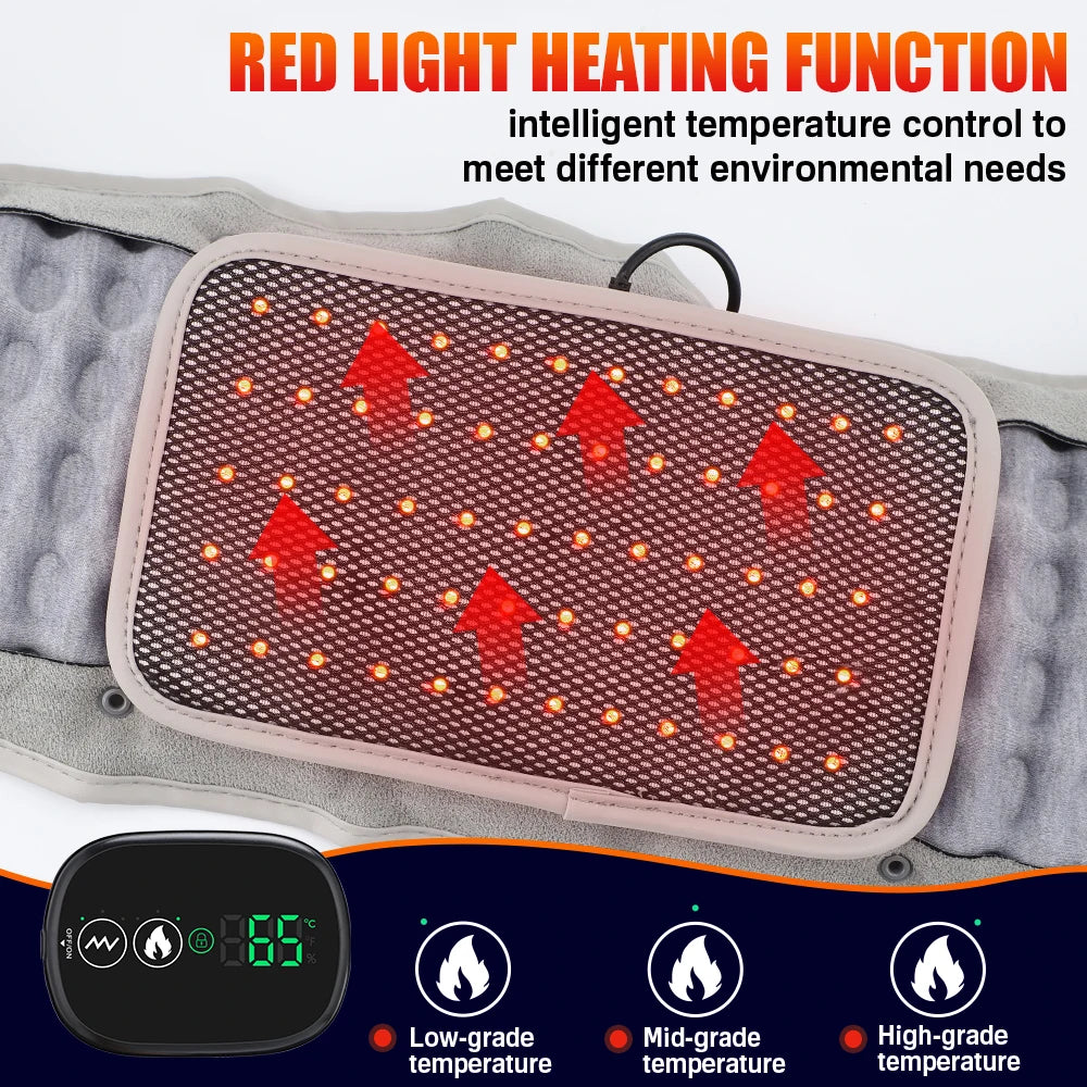 Moajaza Electric Lumbar Traction Device With Heating Airbag Inflatable