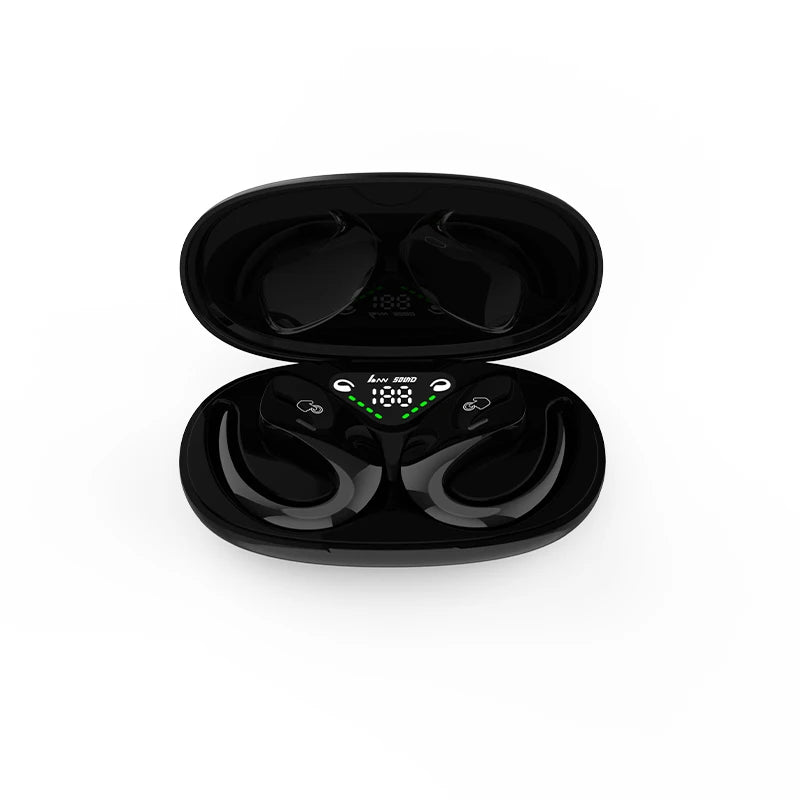 SHUKE Bone Conduction Sports Bluetooth Headset TWS Earbuds With Mic