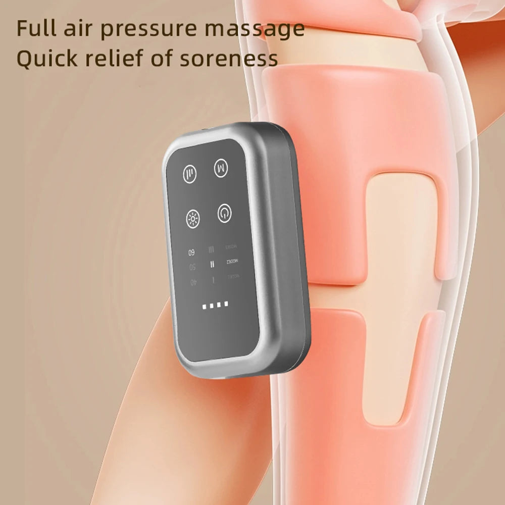 Cordless Knee Massager With 3 Heat Modes And Auto Shutoff