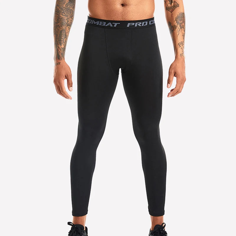 NONECN Men's Compression Pants for Running Training Fitness