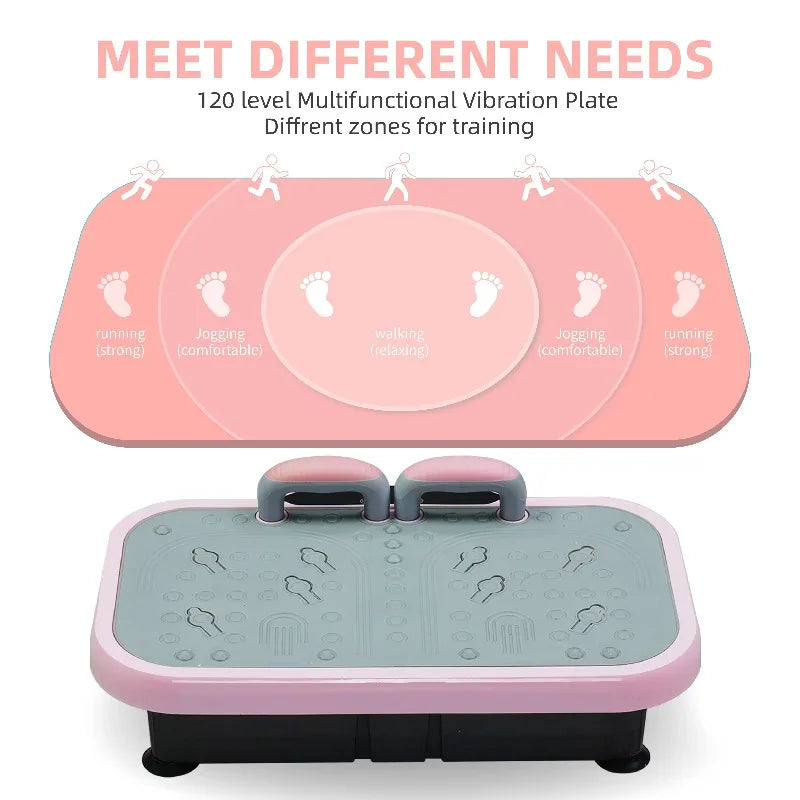 Vibration Plate Fitness Platform Whole Body Exercise Machine