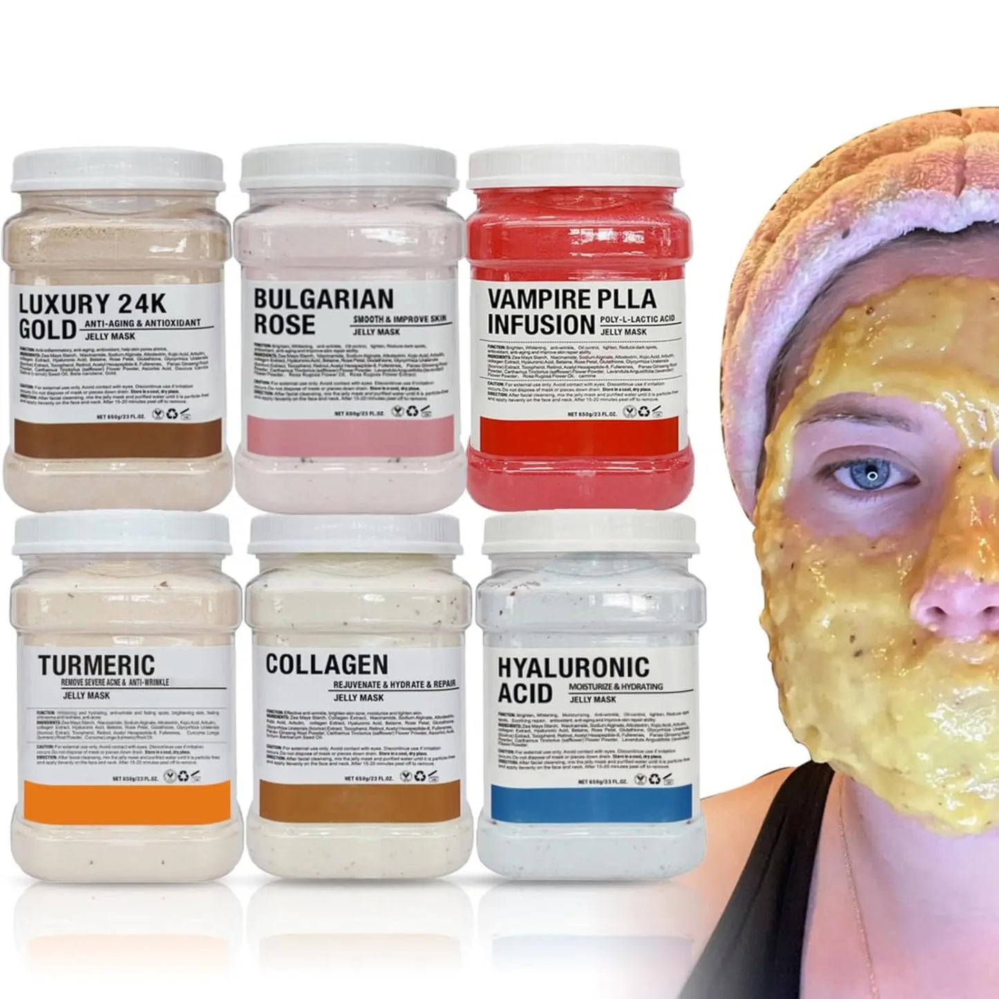 YMEYFAN Jelly Mask Powder Professional Facial Skin Care Mask